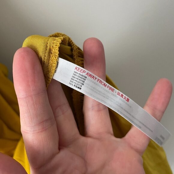 Free People Want Your Love Minidress Yellow XS NWT - Picture 4 of 9